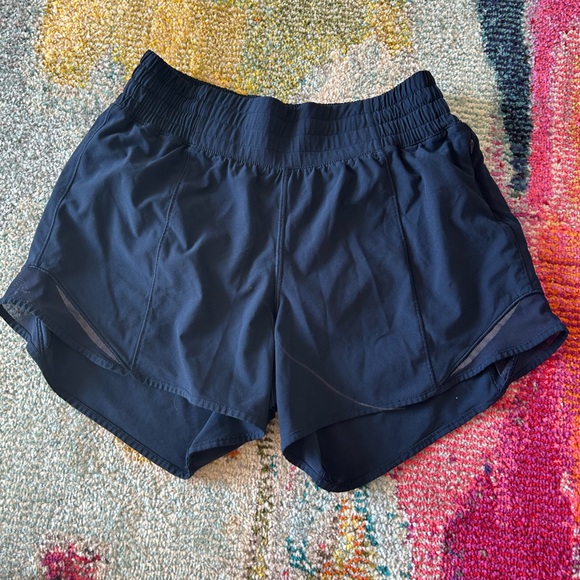 lululemon athletica Pants - Lululemon Navy HR Hotty Hot Shorts